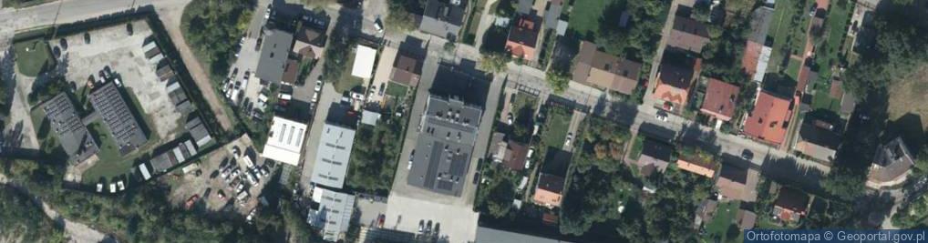 Zdjęcie satelitarne Palais