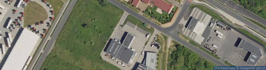 Zdjęcie satelitarne Panjust Przedsiębiorstwo Handlowo-Usługowe Lach Jan