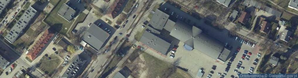 Zdjęcie satelitarne Państwowa Wyższa Szkoła Zawodowa w Ciechanowie