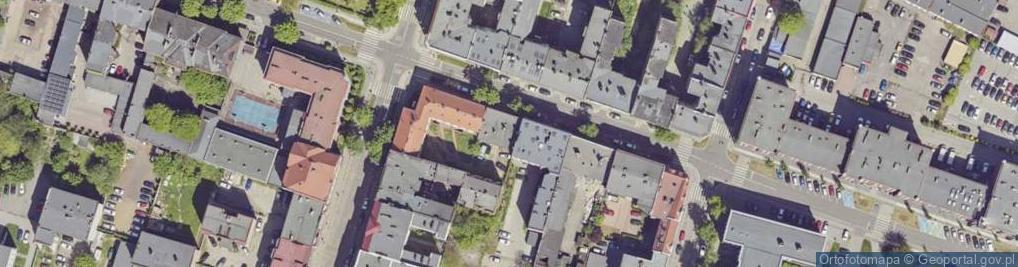 Zdjęcie satelitarne Papiernik Handel-Produkcja-Usługi Mirosława Osilor