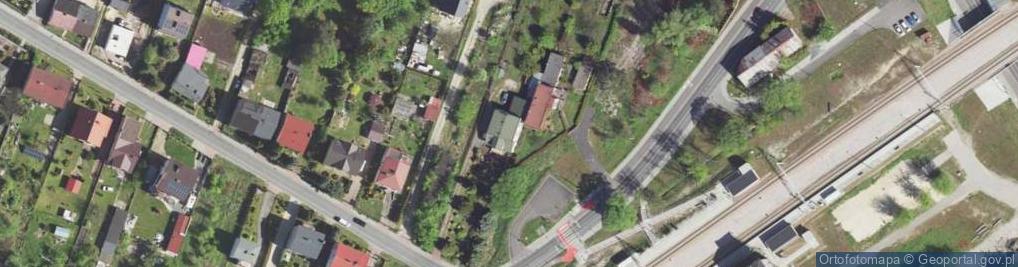 Zdjęcie satelitarne Papiernik Tomasz Bud - Projekt Pracownia Projektowa