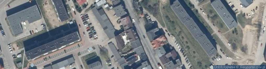 Zdjęcie satelitarne Parafia Greckokatolicka / Bizantyjsko - Ukraińska / P.w.Świętego Jerzego w Bytowie