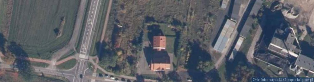 Zdjęcie satelitarne Parafia Greckokatolicka P.w.Trójcy Przenajświętszej w Barkowie