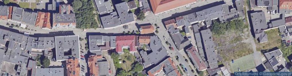 Zdjęcie satelitarne Parafia Polskiego Autokefalicznego Kościoła Prawosławnego P.w.Świętych Apostołów Piotra i Pawła w Jeleniej Górze