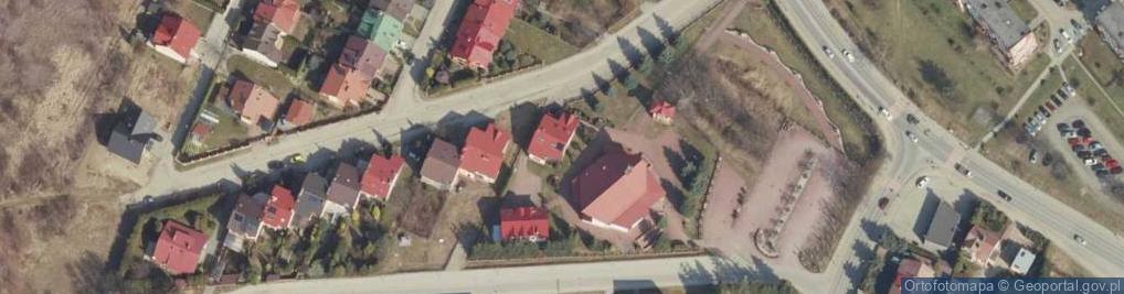 Zdjęcie satelitarne Parafia Rzym.-Kat.M.B.Częstochowskiej