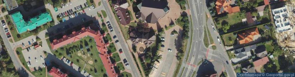 Zdjęcie satelitarne Parafia Rzym.-Kat.pw.Błogosławionego Honorata