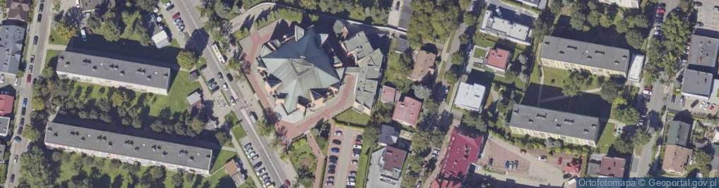 Zdjęcie satelitarne Parafia Rzym.-Kat.pw.Miłosierdzia Bożego