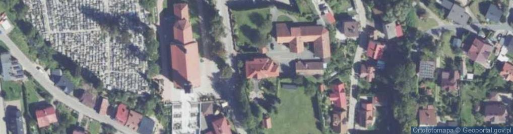 Zdjęcie satelitarne Parafia Rzym.-Kat.pw.Przemienienia Pańskiego