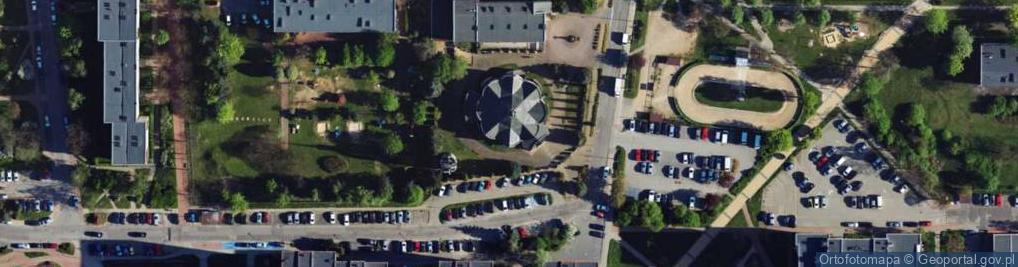 Zdjęcie satelitarne Parafia Rzym.-Kat.pw.Świętego Maksymiliana Kolbe