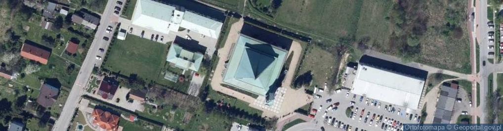 Zdjęcie satelitarne Parafia Rzym.-Kat.pw.Świętego Stanisława Biskupa i Męczennika
