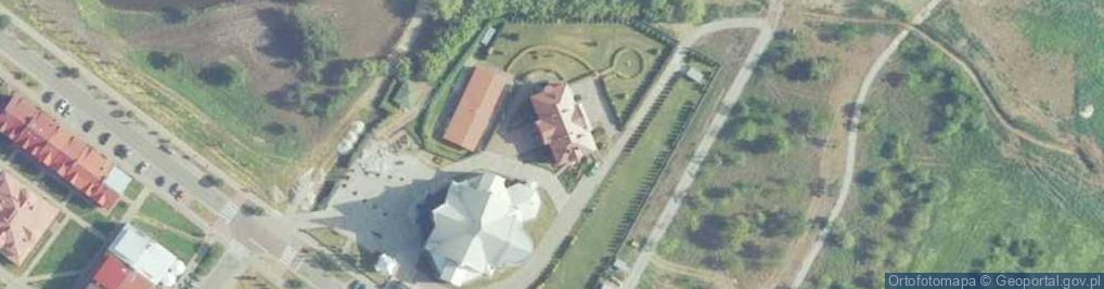 Zdjęcie satelitarne Parafia Rzym.-Kat.pw.Świętej Barbary