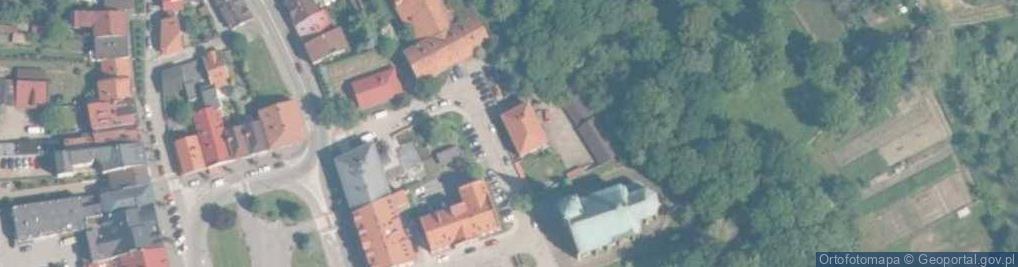 Zdjęcie satelitarne Parafia Rzym.-Kat.pw.Świętych Wojciecha i Jerzego