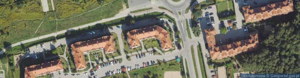 Zdjęcie satelitarne Parafia Rzymsko-Katolicka P.w.Świętego Mateusza Ewangelisty