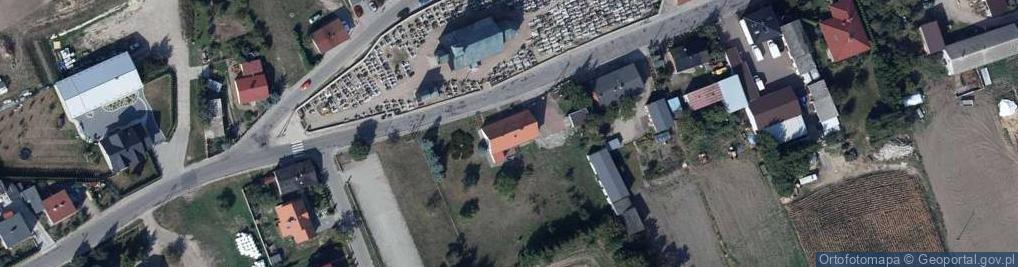 Zdjęcie satelitarne Parafia Rzymsko-Katolicka p.w.Wszystkich Świętych