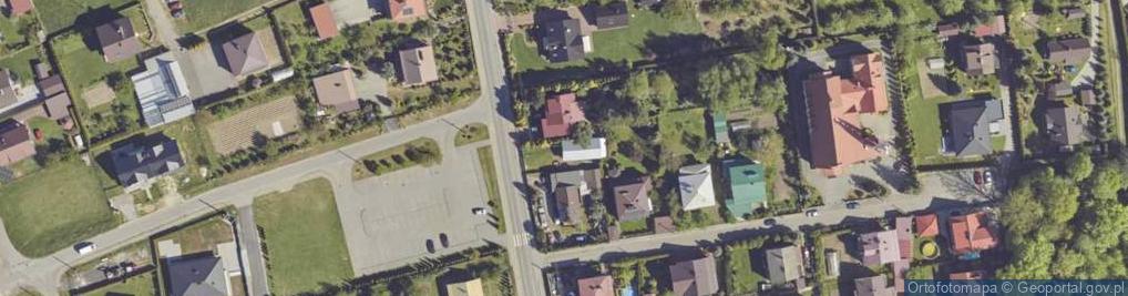 Zdjęcie satelitarne Parafia Rzymsko-Katolicka pw.Dobrego Pasterza w Nagawczynie