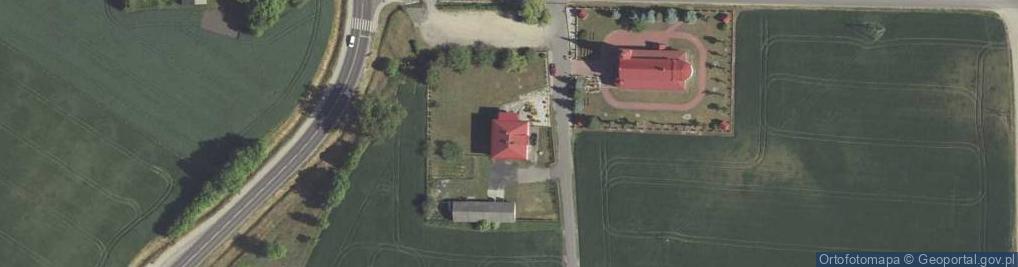 Zdjęcie satelitarne Parafia Rzymsko-Katolicka pw św.Jana Chrzciciela w Lipsku