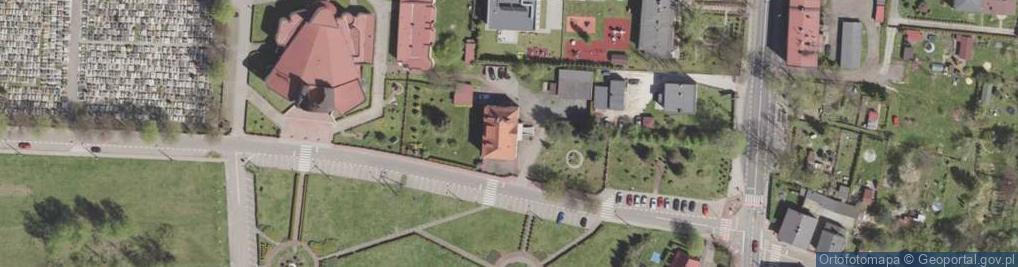 Zdjęcie satelitarne Parafia Rzymsko-Katolicka pw.Trójcy Przenajświętszej