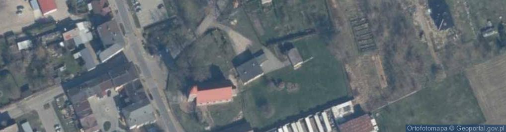 Zdjęcie satelitarne Parafia Rzymsko-Katolicka św.Andrzeja Boboli Diecezja Koszalińsko-Kołob.