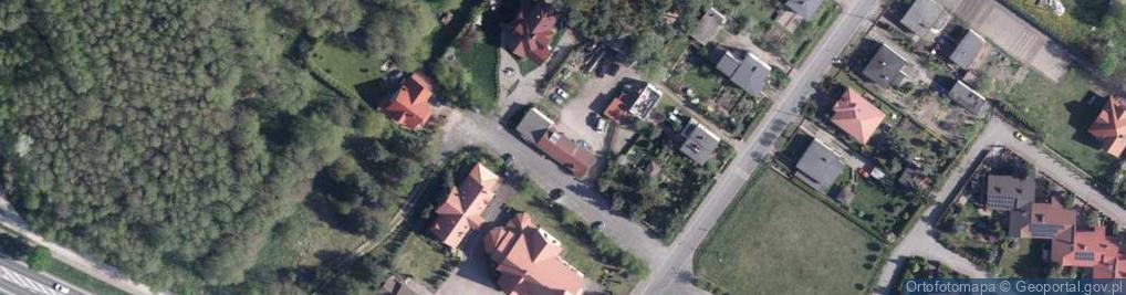 Zdjęcie satelitarne Parafia Rzymskokatolicka p.w.Matki Bożej Królowej Męczenników Polskich w Przysieku