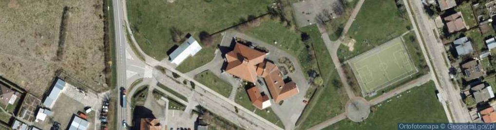 Zdjęcie satelitarne Parafia Rzymskokatolicka P.w.Miłosierdzia Bożego w Malborku