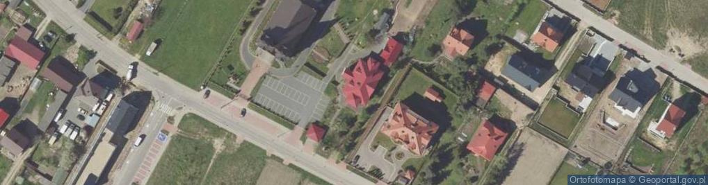 Zdjęcie satelitarne Parafia Rzymskokatolicka P.w.św.Andrzeja Boboli w Łomży