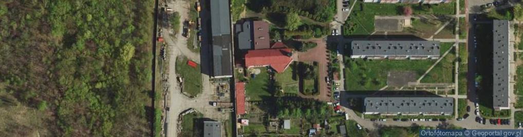 Zdjęcie satelitarne Parafia Rzymskokatolicka P.w.św.Mateusza Apostoła