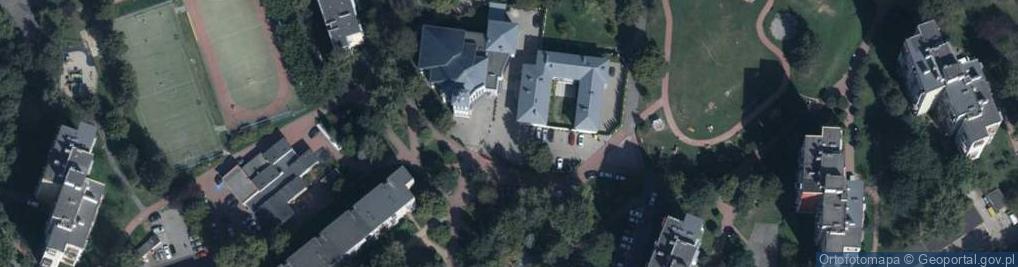 Zdjęcie satelitarne Parafia Rzymskokatolicka pw.Bł.Piotra Jerzego Frassati