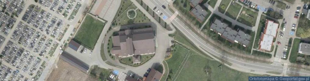Zdjęcie satelitarne Parafia Rzymskokatolicka pw.Bożego Ciała