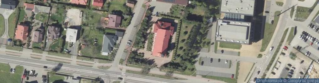 Zdjęcie satelitarne Parafia Rzymskokatolicka pw.Najświętszej Maryi Panny Częstochowskiej w Łomży