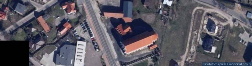 Zdjęcie satelitarne Parafia Rzymskokatolicka pw.św.Jadwigi Królowej