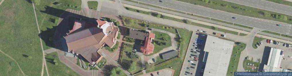 Zdjęcie satelitarne Parafia Rzymskokatolicka pw.Świętej Jadwigi Królowej w Białymstoku