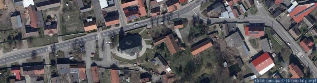 Zdjęcie satelitarne Parafialny Klub Sportowo Rekreacyjny Sokół w Nowym Kramsku