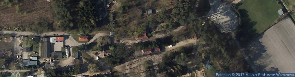 Zdjęcie satelitarne Park Kultury w Powsinie