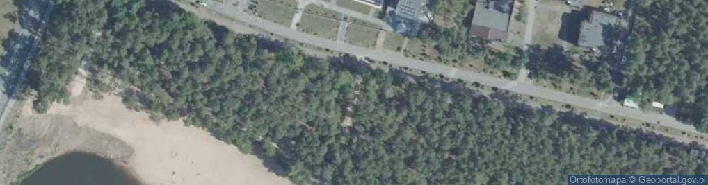 Zdjęcie satelitarne Park Linowy KAMRAT