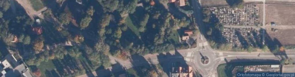 Zdjęcie satelitarne Park Narodowy Bory Tucholskie w Charzykowach