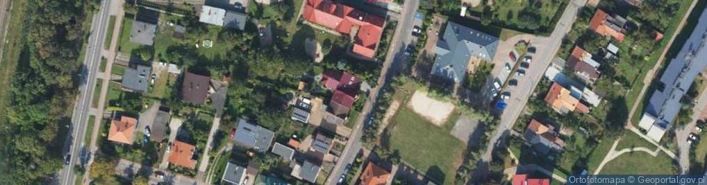 Zdjęcie satelitarne Park Wiatrowy Kisielice i