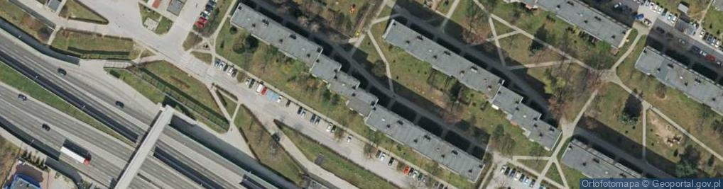 Zdjęcie satelitarne Parking Dla Aut Osobowych Żaba