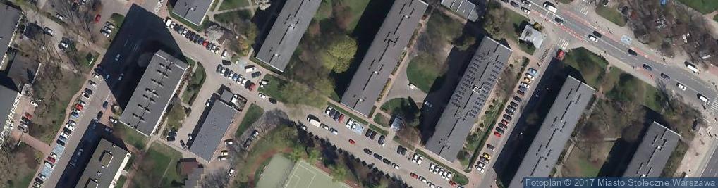Zdjęcie satelitarne Parking Osiedlowy Jadwisin