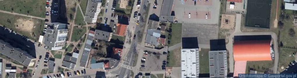 Zdjęcie satelitarne Parking Płatny Niestrzeżony