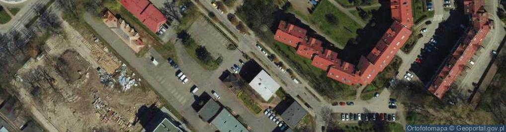 Zdjęcie satelitarne Parking Strzeżony Całodobowy Jerzy Włostowski Marian Adamski
