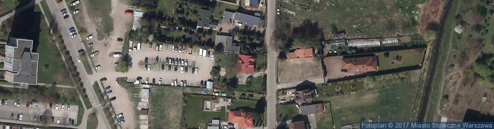 Zdjęcie satelitarne Parking Strzeżony Echa Leśne