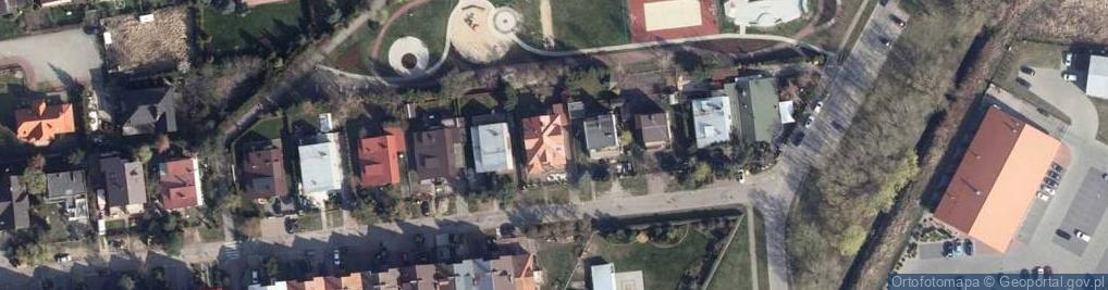 Zdjęcie satelitarne Parking Strzeżony Hotel New Skanpol Agent