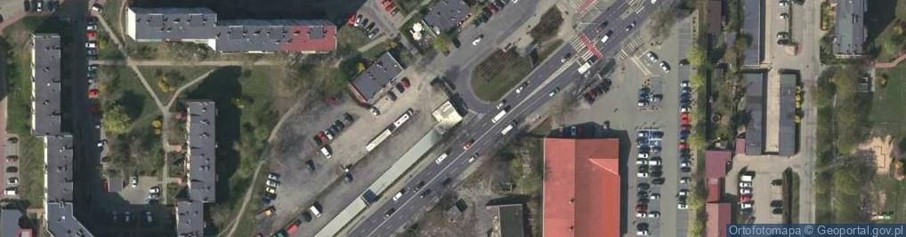 Zdjęcie satelitarne Parking Strzeżony Małgorzata Śledziewska
