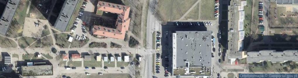 Zdjęcie satelitarne Parking Wiesław Górski Paweł Romaniszyn