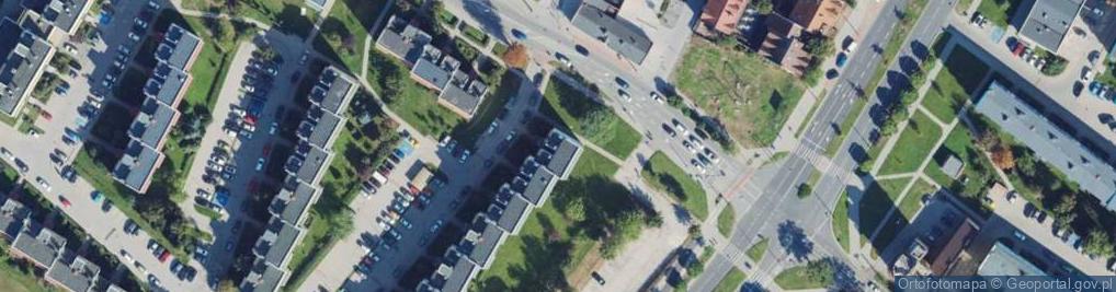 Zdjęcie satelitarne Parking