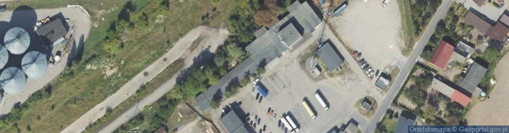 Zdjęcie satelitarne Parol, Sikorski. Punkt dystrybucji firmy Aller Aqua