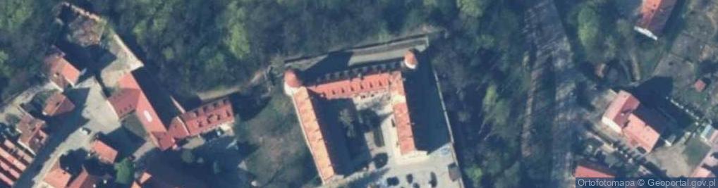 Zdjęcie satelitarne Pasłęcki Ośrodek Kultury