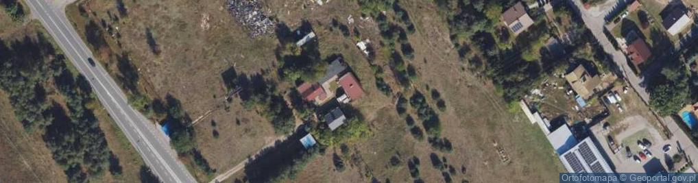 Zdjęcie satelitarne Patryk Sobierajski Usługi Pośrednictwa Ubezpieczeniowego