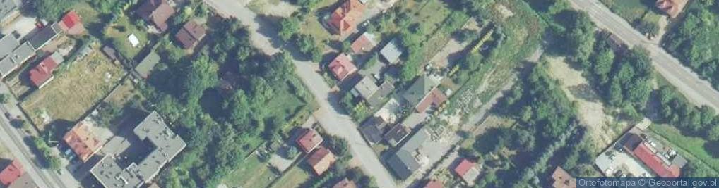 Zdjęcie satelitarne Paw Krzysztof Firma Handlowo Produkcyjno Usługowa