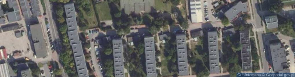 Zdjęcie satelitarne Paweł Białek 1.Pabi-Trans 2.Smyk